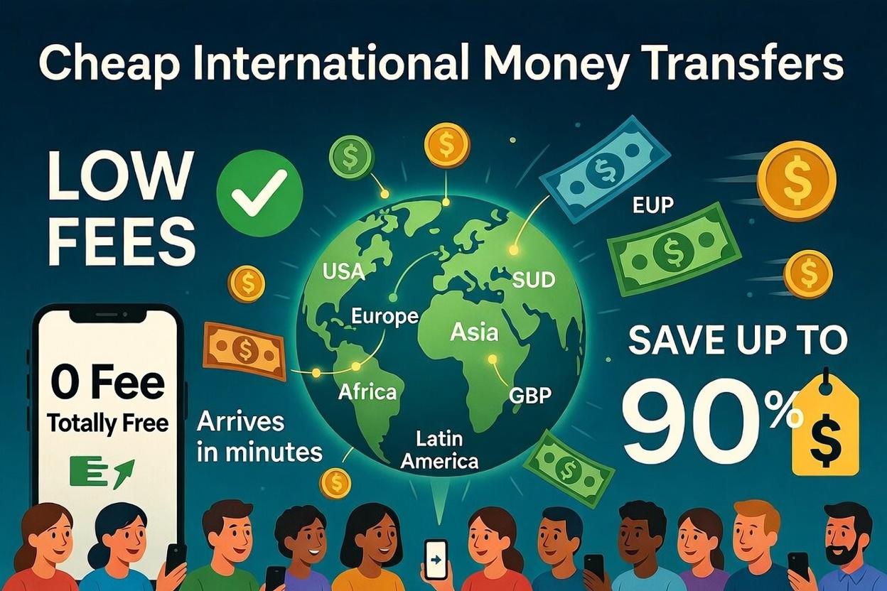 Cheap International Money Transfer: How to Avoid High Fees and Get Better Exchange Rates